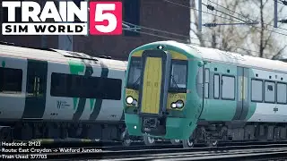 Train Sim World 5 - 2M23 East Croydon → Watford Junction (BR Class 377/7)