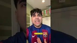 Dani Olmo Finding Out He Can&rsquo;t Play for Barcelona like 😭🇪🇸