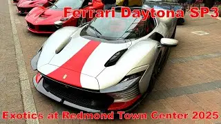 V#581 The Ferrari Daytona SP3 | Italian Car Day | Exotics at Redmond Town Center 2025 | 4K