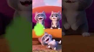 🐱&iquest;Por Qu&eacute; Se R&iacute;en Tanto Estos Gatos? 🤣 #GatosGraciosos #VideosDeGatos #GatosAnimados #HumorDeGatos