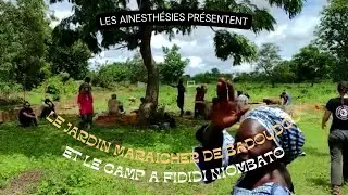 Le jardin maraîcher de Badoudou (et le camp à Fadidi Niombato)