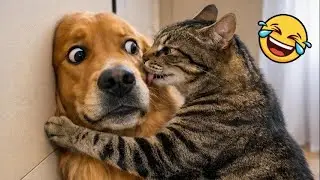 🔴 Live - 😹🐶 Funniest Cats and Dogs 2025 | You Laugh, You Lose!