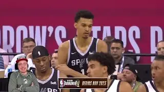Reacting to Victor Wembanyama Summer League Highlights And Analysis