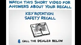 Key Rotation Safety Recall - Chevrolet Camaro