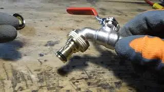 Raccord rapide arrosage laiton pour tuyau et robinet 3/4 (F20-27)