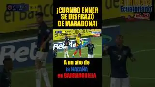 &iquest;Enner o Maradona?🇪🇨 La jugada que paraliz&oacute; Barranquilla hace un a&ntilde;o⚡️ #shorts #youtubeshorts Parte5