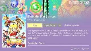 Twinkle Star Sprites | Neo Geo Arcade 3 | Game 6 of 6 | Evercade Handheld