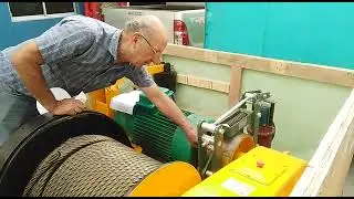 Open winch review- Quality crane winch wins thumb up, CE winch for crane