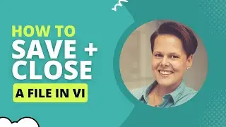 How to save a file and exit vi and vim | Command Line 101