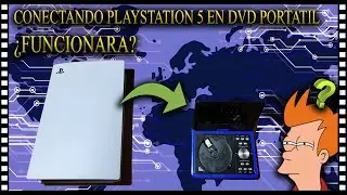 Conecto una Playstation 5 en dvd port&aacute;til viejo // Funcionar&aacute;? Se podr&aacute; jugar? (1080p 60fps)
