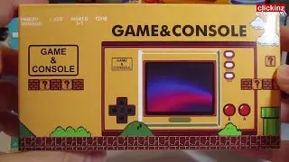 NES FC Game & Console 1000 in 1 Super Mario Bros G&W 35 Clone Consola Retro Portable Review 2021 XL