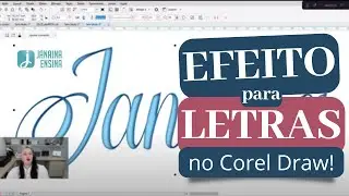 Letras Com Relevo No Corel DRAW