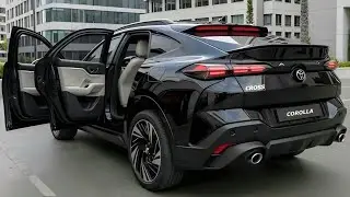 2026 Toyota Corolla Cross Black SUV — полный обзор, характеристики и новые технологии | Auto Vision