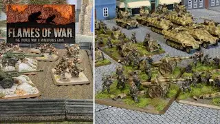 Flames of War Battle Report - $$ Panzer Grenadiers vs Romanian Infantry