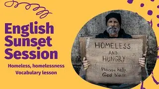 🔴Lekcja na żywo: Understanding Homelessness: A Vocabulary Lesson
