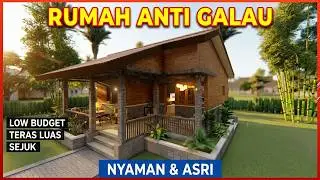 RUMAH KECIL LOW BUDGET SANGAT SEDERHANA NYAMAN TERASA DAN SANGAT ASRI