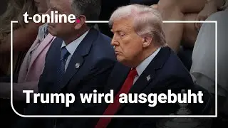 Trump bei Tennis-Match ausgebuht