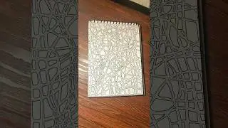 Easy scribble art | quick drawing #doodle #scribbles #zentangle #art #artshorts #trendingshorts