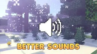 SONIDOS REALISTAS para Minecraft BE / PE 1.20.x | BETTER SOUNDS | Resource Pack