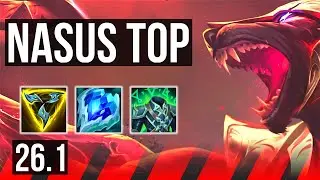 NASUS vs OLAF (TOP) | 41K damage | EUW Diamond | 26.1