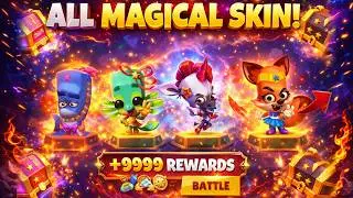 Zooba Squad All Magical Skin Finn Lizzy Paolo Nix Molly All Crate Unlock Gameplay