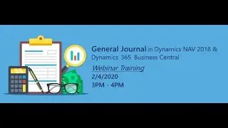 Microsoft Dynamics 365 Business Central | General Journal in Simplified Layout