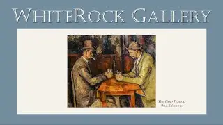 The WhiteRock Family Virtual Art Gallery: The Card Players by Paul C&eacute;zanne