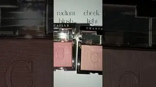 Glowy Cheeks!! Chantecaille Holiday 2025 &Eacute;clat Cristalline collection   #makeup #beauty #swatches