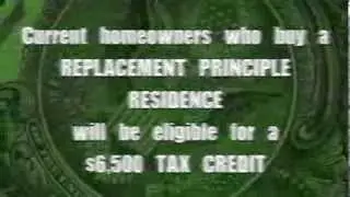 $8,000 TAX CREDIT EXTENDED!!!
