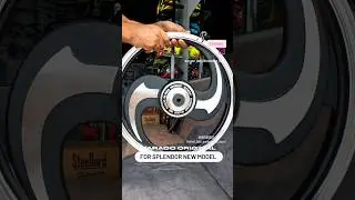 alloy wheels for splendor ll Parado original #splendor #alloywheels #modification