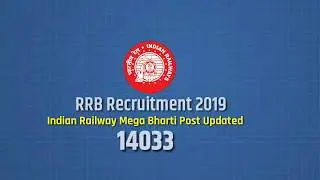 RRB Recruitment 2019 l Junior Enginer (IT) l Chemical l Mega Bharti Post 14033