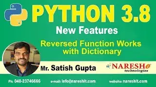 Python New Features | Reversed Function Works with Dictionary | by Satish Gupta