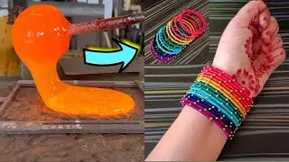 Top Fantastic Process of Making Spectacular Glass Bangles