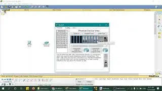 Expand the PT-router FastEthernet Interfaces on Packet Tracer