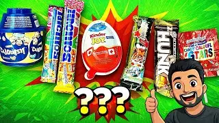 Trying Viral Candies! 🍬 Snickers, Kinder Joy & Melody Pops! | Sweet Tooth Challenge