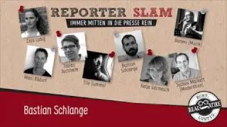 Realsatire Reporter Slam Bastian Schlange
