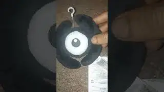 Unboxing A Legendary Unknown (H) Offical Pokemon Centre Plushie