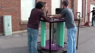 TTU capstone students design wind mill power generator
