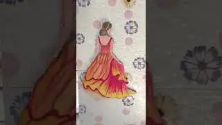 wall sticker princess made by cardboard