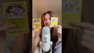 Pok&eacute;mon card intuition test🤔 #asmr