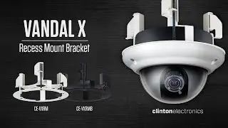 CE-VXRM: Vandal X Recess Mount Bracket