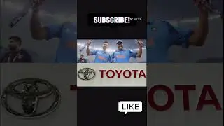 NEW SPONSOR OF TEAM INDIA Toyota Motor #cricket #toyota  #cricketshorts #shorts  #trending #sports
