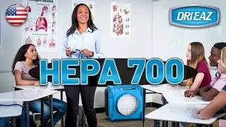 Mejore la calidad del aire interior en sus escuelas con el Dri-Eaz HEPA 700