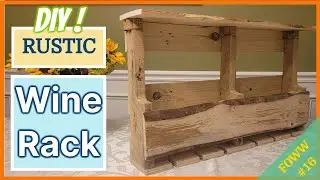 Rustic Wine Rack