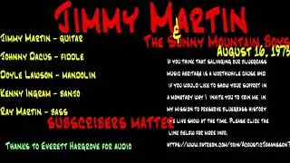 Jimmy Martin - August 16, 1973