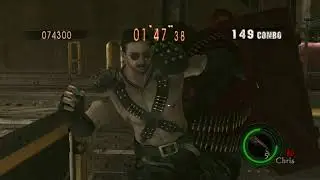 Resident Evil 5 The Mercenaries Reunion Solo Missile Area 788,351 Chris (Warrior)