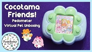 Распаковка виртуального питомца-шагомера Cocotama Friends! | PandaBunny