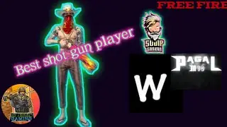 Top 5 best SHOTGUN players in free fire 🔥🔥 Ak saitan gaming