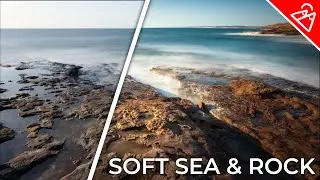 How I Edited This Landscape Photo &ndash; SOFT SEA AND ROCK