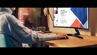 Samsung 27&rdquo; Curved Monitor S3 | 100Hz FHD Display with Game Mode & Eye Comfort